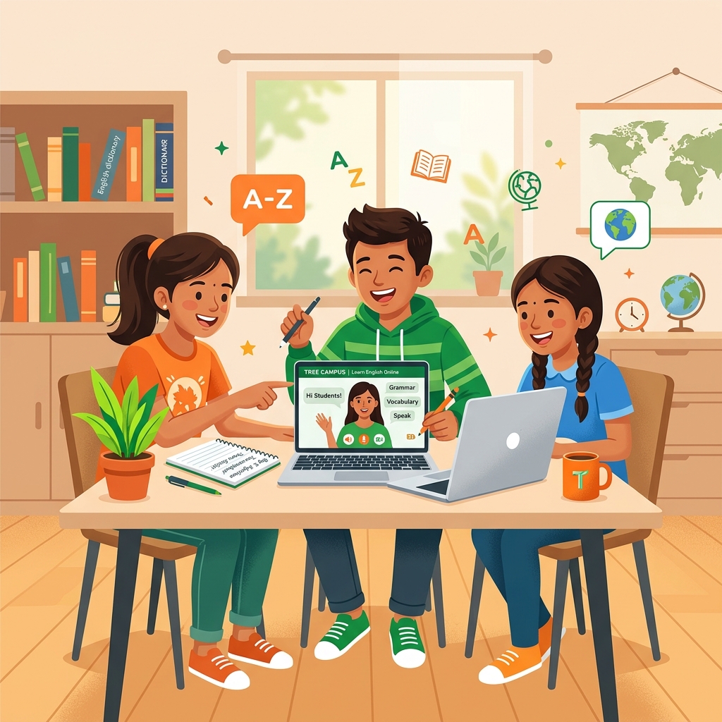 Students in live class