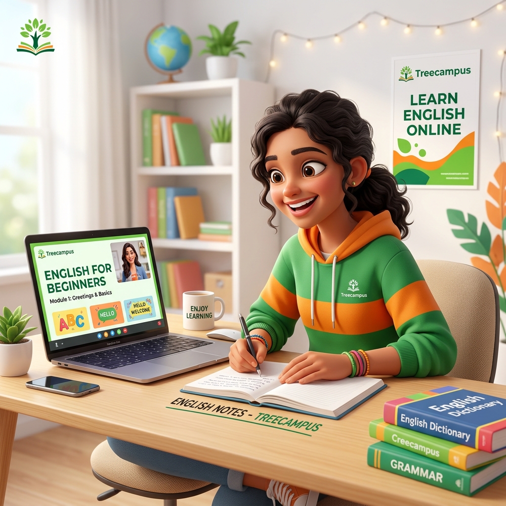 Students learning online