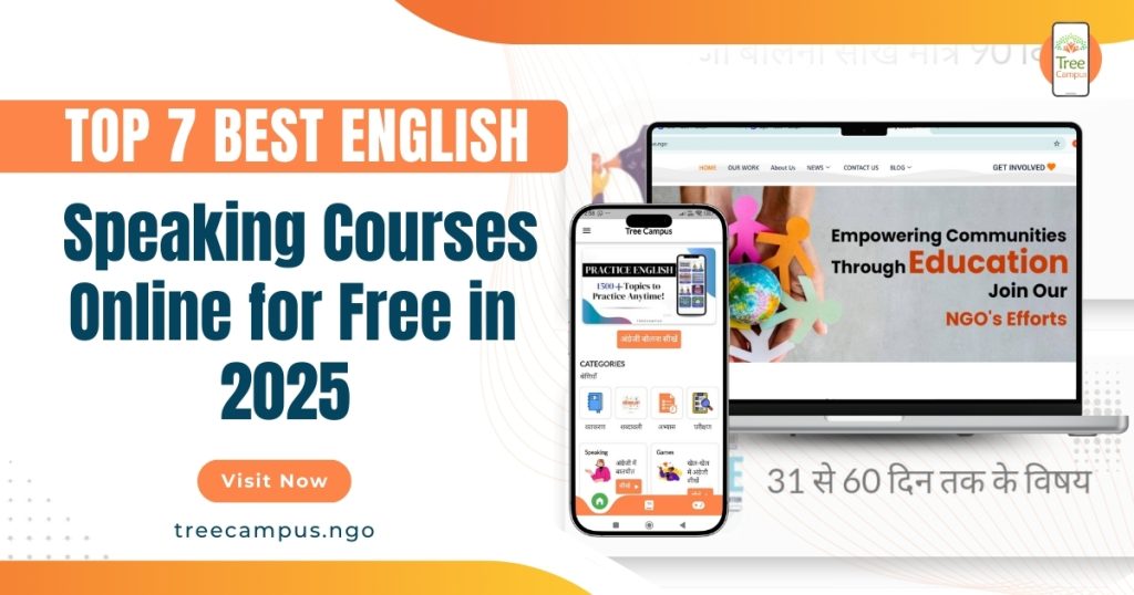 top 7 free speaking english courses