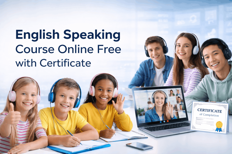 English Speaking Course Online Free with Certificate