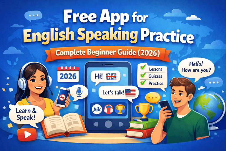 Free App for english speaking practice