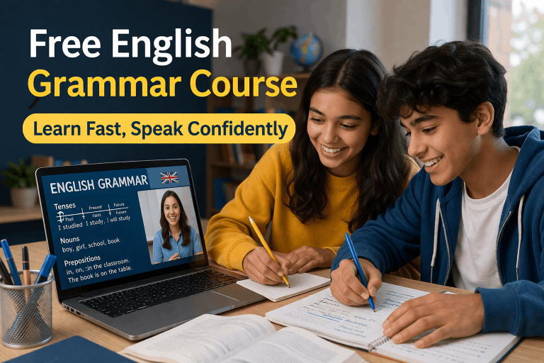 free english grammer courses